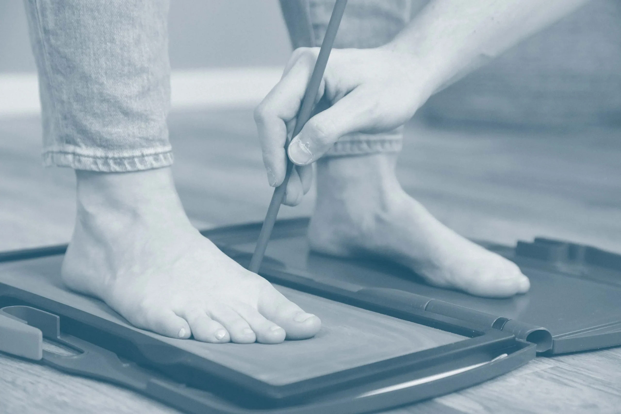 Kramer Orthopaedie Einlagen Abdruck 1